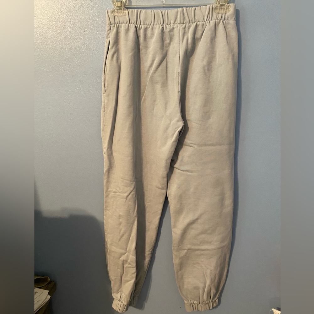Brandy Melville Light Blue Cuffed Sweatpants.